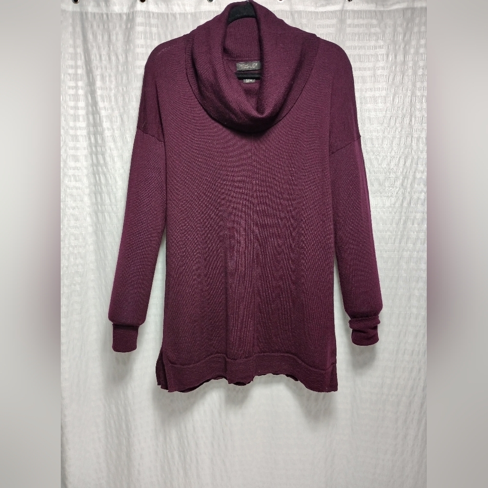 Rachel Zoe Ladies Roll Neck Extrafine 100% Merino Wool . Size XL
